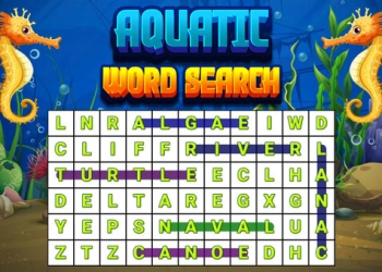 Aquatic Word Search